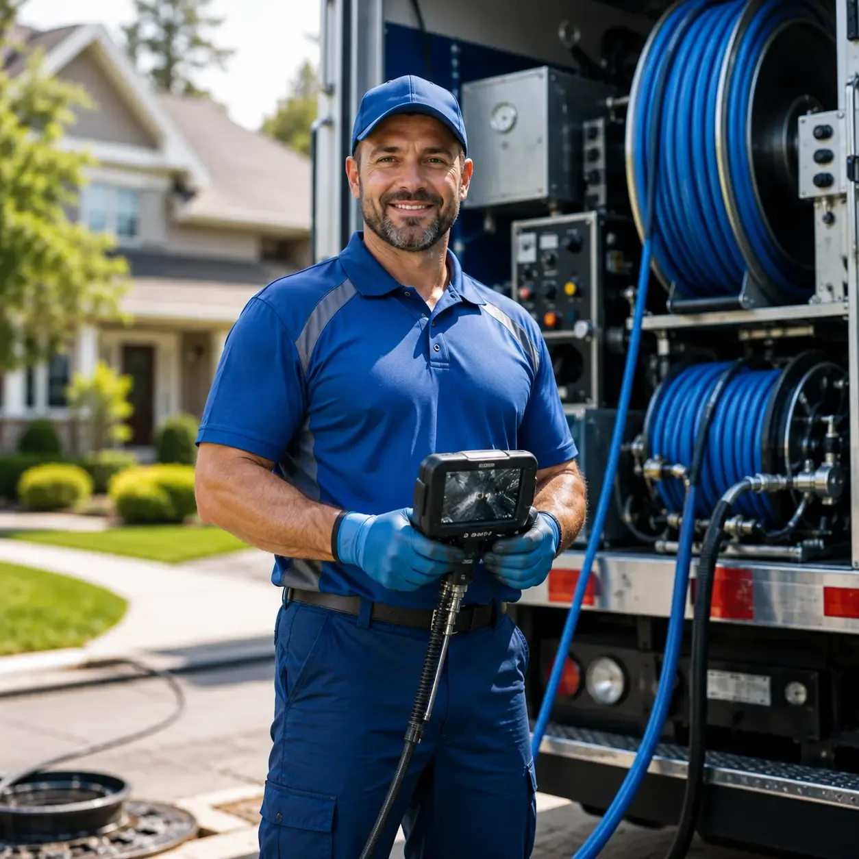 Local outdoor drain cleaning specialists in Elco, PA